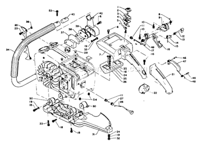 Part Location Diagram of 10025110230 Echo DISCONTINUED