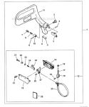 Part Location Diagram of 43320038830 Echo Chain Brake Assy