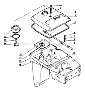 Part Location Diagram of 13102800230 Echo DISCONTINUED