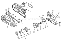 Page C Diagram and Parts List for CSG-6700 001001 - 002600 Echo Chop Saw