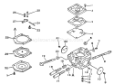 Page A Diagram and Parts List for CSG-6700 002601 - 005530 Echo Chop Saw