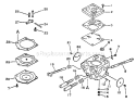 Page A Diagram and Parts List for CSG-6700 After S/N 005531 Echo Chop Saw