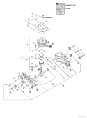Page C Diagram and Parts List for CSG-670 001001 - 999999 Echo Chop Saw