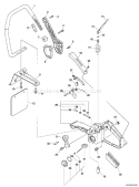 Part Location Diagram of C400000241 Echo Handle-Front