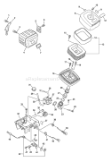 Part Location Diagram of V362000020 Echo Collar