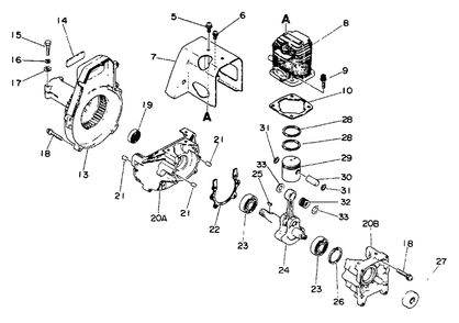 Part Location Diagram of 10101021430 Echo DISCONTINUED