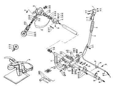 Part Location Diagram of 90024105014 Echo SCREW - 5X14