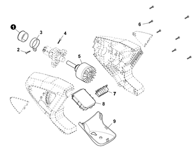 Part Location Diagram of YH452000830 Echo Clamp