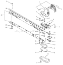 Page B Diagram and Parts List for DHC-3000  Echo Hedge Trimmer