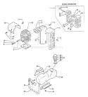 Page B Diagram and Parts List for DM-9  Echo Sprayer