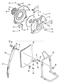 Part Location Diagram of 20091001110 Echo Cushion