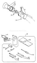 Part Location Diagram of 21251401110 Echo Nut