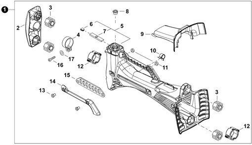 Part Location Diagram of C648000030 Echo Holder