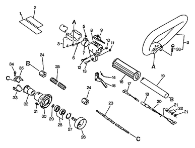 Part Location Diagram of 17802444730 Echo DISCONTINUED