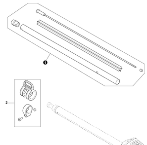 Part Location Diagram of YH474000000 Echo Buckle Assembly Strap