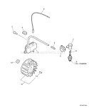 Page J Diagram and Parts List for EA-400 03001001 - 03002853 Echo Auger