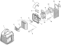 Part Location Diagram of J485000030 Echo Hinge