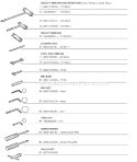 Page Q Diagram and Parts List for EA-500 03001001 - 03001668 Echo Auger