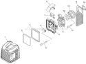 Page M Diagram and Parts List for EA-500 03001669 - 03999999 Echo Auger