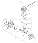 Page D Diagram and Parts List for EA-500 03001669 - 03999999 Echo Auger
