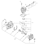 Page E Diagram and Parts List for EA-500 03001669 - 03999999 Echo Auger