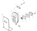 Page E Diagram and Parts List for EA-500 04001001 - 04001146 Echo Auger