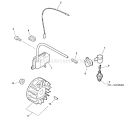 Page J Diagram and Parts List for EA-500 04001147 - 04999999 Echo Auger