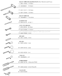 Page O Diagram and Parts List for EA-500 04001147 - 04999999 Echo Auger