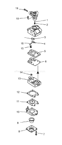 Part Location Diagram of 12300020961 Echo Carburetor Wyl-53