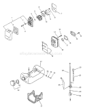 Page E Diagram and Parts List for ED-2000 Type 1 -After S/N 011006 Echo Engine