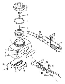 Mister Attachment Pbam-300 Diagram and Parts List for PB-300E 0049617 - 9999999 Echo Leaf Blower / Vacuum
