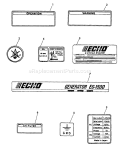 Page Q Diagram and Parts List for EG-1500 00000 - 03796 Echo Generator