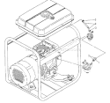 Page J Diagram and Parts List for EG-1500 After S/N 03797 Echo Generator
