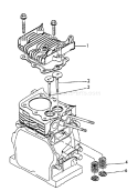 Page F Diagram and Parts List for EG-1500 After S/N 03797 Echo Generator
