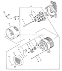 Page M Diagram and Parts List for EG-2300 001001 - 003371 Echo Generator