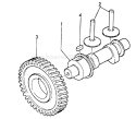 Page B Diagram and Parts List for EG-2300 001001 - 003371 Echo Generator