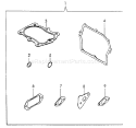 Page K Diagram and Parts List for EG-2300 After S/N 03372 Echo Generator