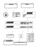 Page Q Diagram and Parts List for EG-2300 After S/N 03372 Echo Generator