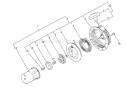 Part Location Diagram of Y16074076560 Echo Spring-Friction