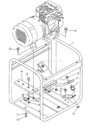 Page H Diagram and Parts List for EG-2300 After S/N 03372 Echo Generator