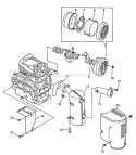 Page P Diagram and Parts List for EG-3500 00000 - 02737 Echo Generator