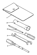 Page V Diagram and Parts List for EG-3500 00000 - 02737 Echo Generator