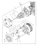 Page M Diagram and Parts List for EG-3500 After S/N 02738 Echo Generator
