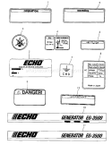 Page Q Diagram and Parts List for EG-3500 After S/N 02738 Echo Generator