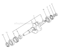 Page D Diagram and Parts List for EG-3500 After S/N 02738 Echo Generator