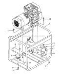 Page I Diagram and Parts List for EG-3500 After S/N 02738 Echo Generator