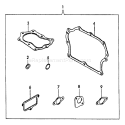 Page K Diagram and Parts List for EG-4300E  Echo Generator