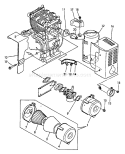 Page N Diagram and Parts List for EG-4300E  Echo Generator