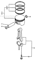 Page R Diagram and Parts List for EG-4300E  Echo Generator