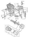 Page P Diagram and Parts List for EG-4300 00000 - 00845 Echo Generator